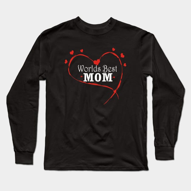 worlds best mom Long Sleeve T-Shirt by Day81